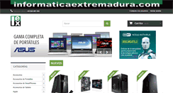 Desktop Screenshot of informaticaextremadura.com